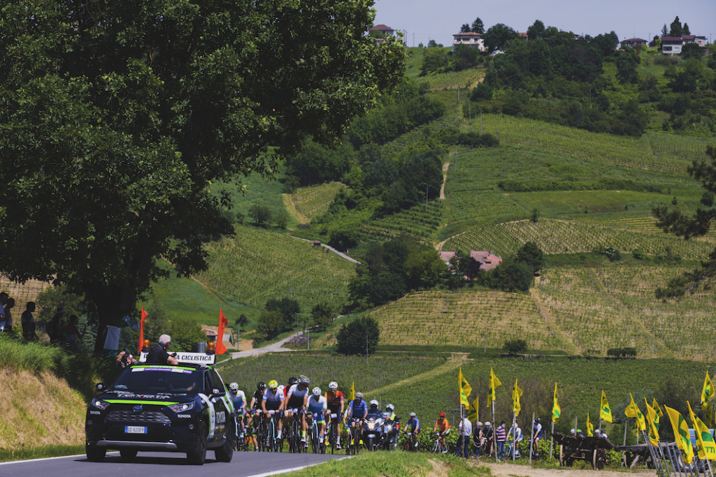 Una foto del Giro E 2021 (credit: La Presse)