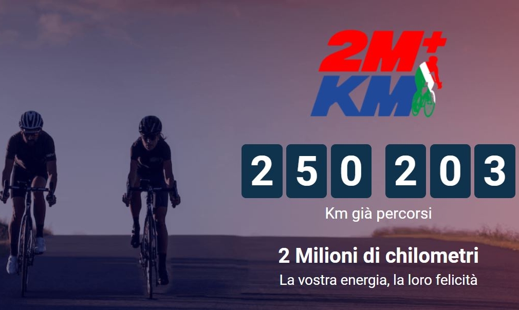 bikevo dynamo camp 2+milioni di km bicicletta