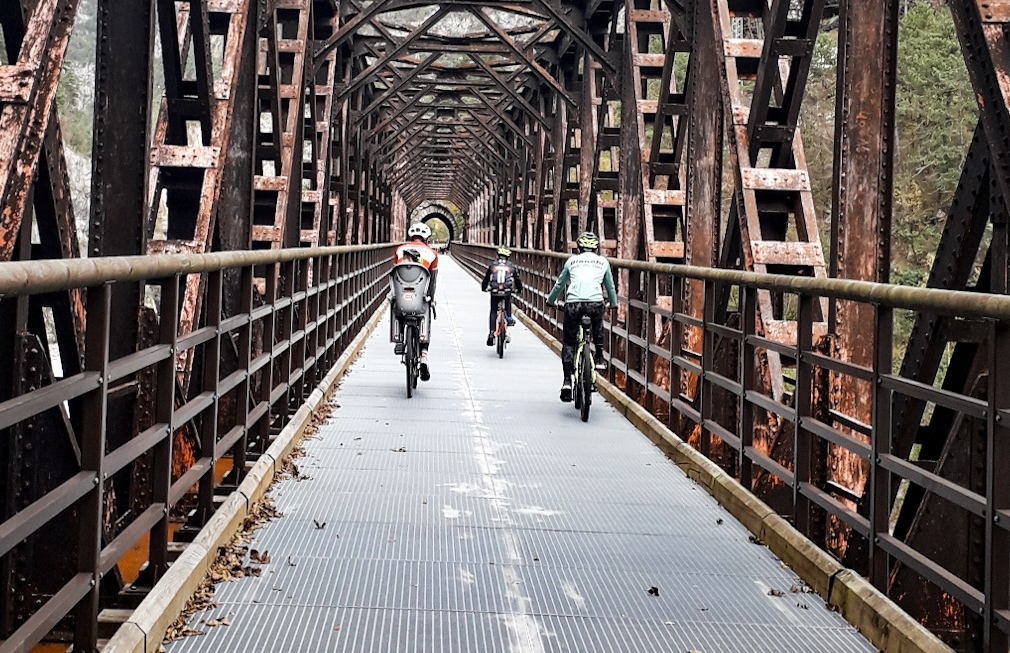 cicloturismo famiglia in bici alpe adria