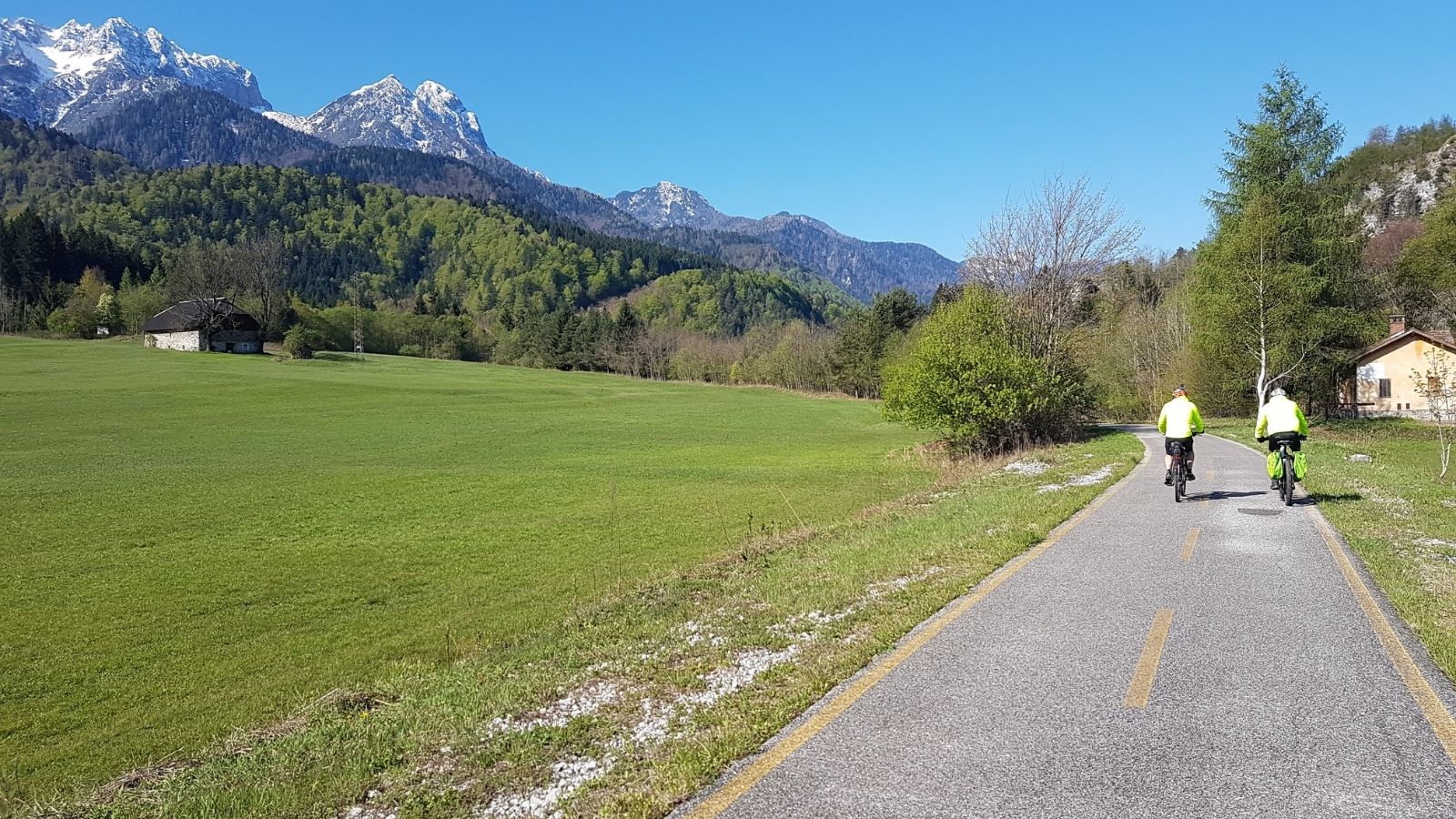 Cicloturisti Ciclovia Alpe Adria