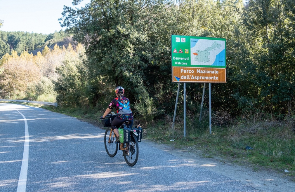 ciclovia dei parchi calabria