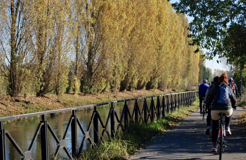 a maggio si terrà la settimana della bicicletta lungo le vie d'acqua