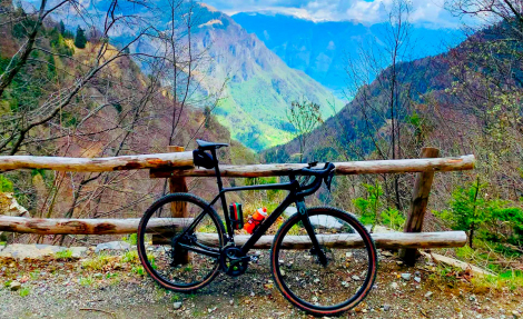 nuovi itinerari per bici gravel in valseriana