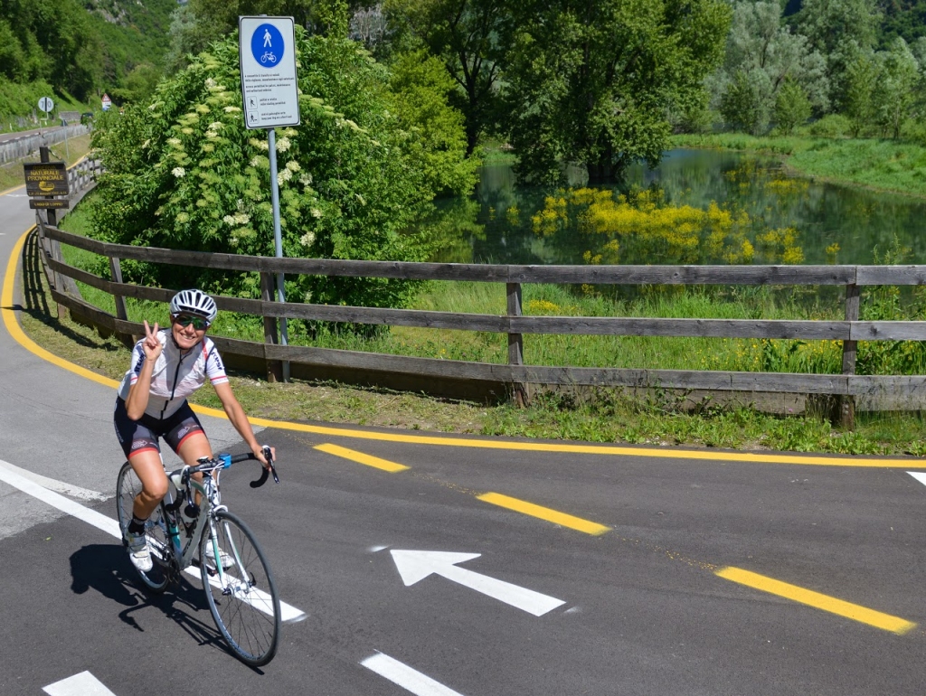 green road dell'acqua trentino ciclismo