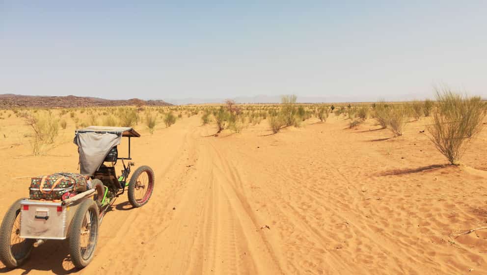 nicola chiacchio viaggio in bicicletta in africa