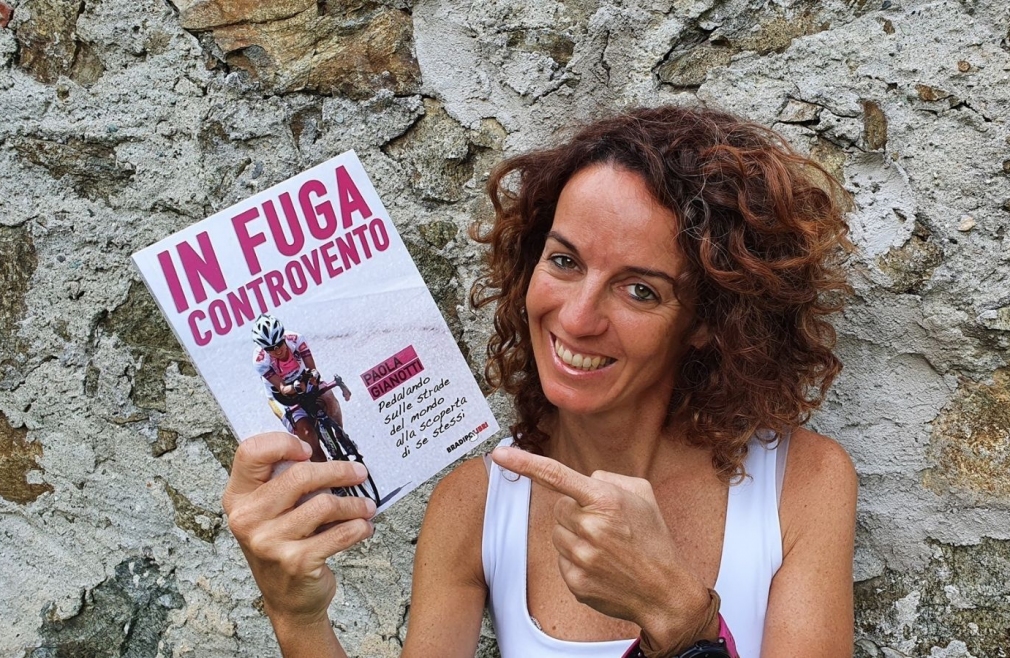 Paola Gianotti presenta il suo nuovo libro "In fuga controvento"