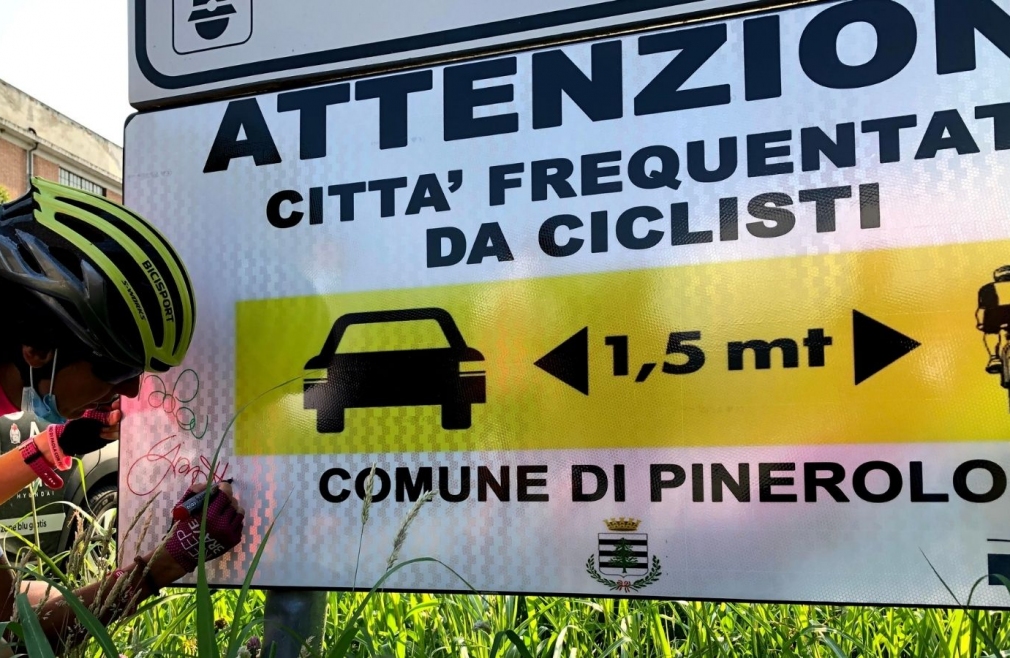 paola gianotti sicurezza ciclisti