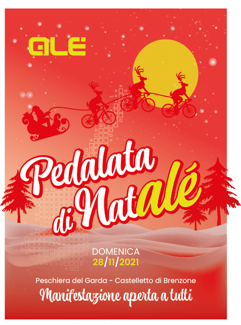 pedalata di natale alé invito