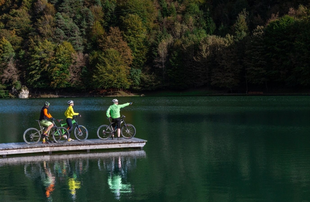 pista ciclabile trentino roncone