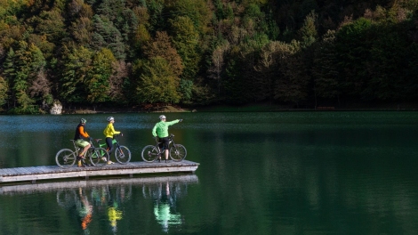 pista ciclabile trentino roncone