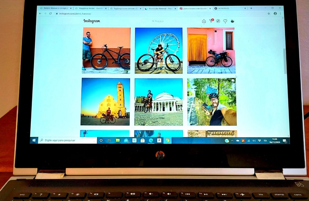 Cicloturismo: i profili dei cicloviaggiatori italiani su Instagram