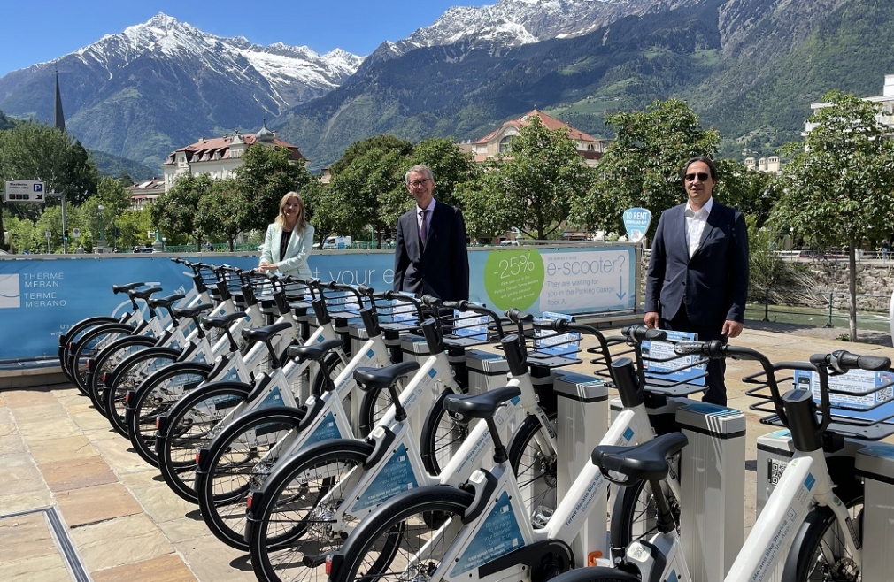 terme merano ebike noleggio