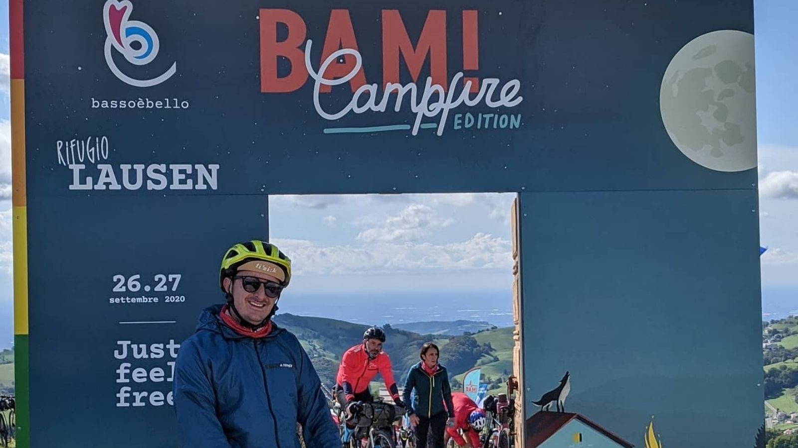 L'autore, Marco Trabucchi, al Bam Campfire Edition 2020