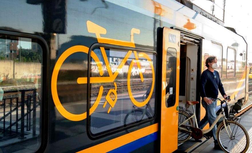 treno e bici atlante della mobilità dolce in italia